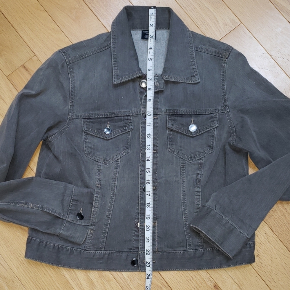 Grey Jean Jacket - Picture 4 of 8